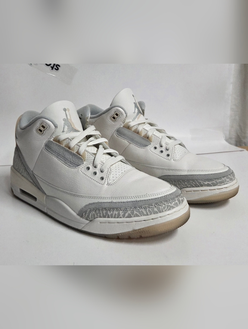 Jordan 3 Retro Craft Ivory FJ9479-100 Men's Size 13